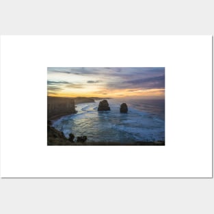 Gog and Magog from the 12 Apostles, Port Campbell National Park, Victoria, Australia. Posters and Art